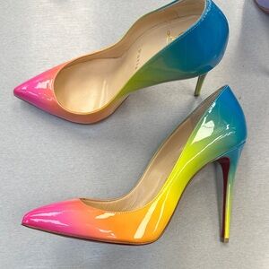 Christian Louboutin Vibrant Gradient Heels